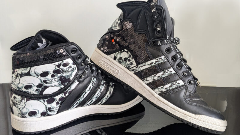 Custom Skull Adidas